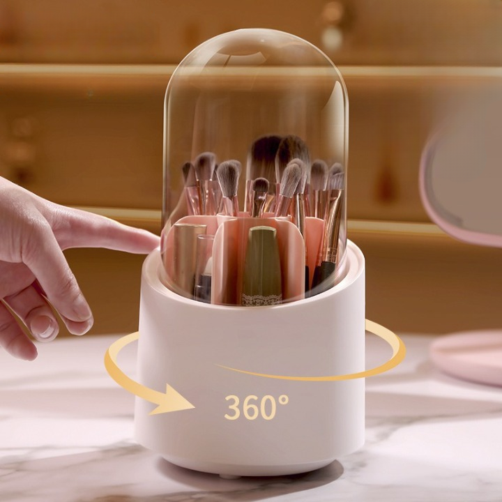 Stylish Makeup Brush Cosmetics Storage Box Regular