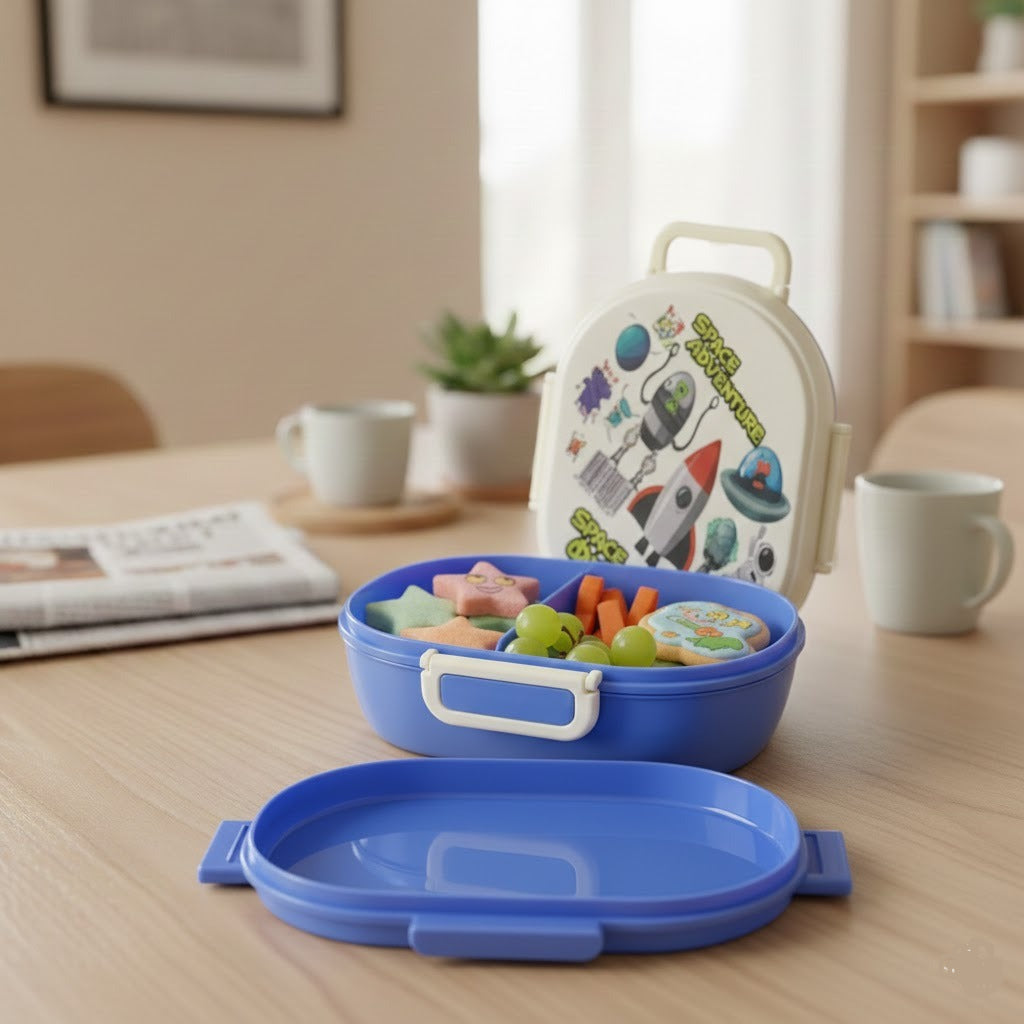 2 Layer Kids Printed Lunchbox Re