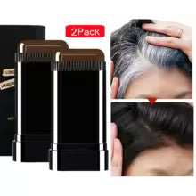 Quick Hair Dye Stick - permanent coverage, long-lasting effect, portable applicator brush design, touch up the colour at home