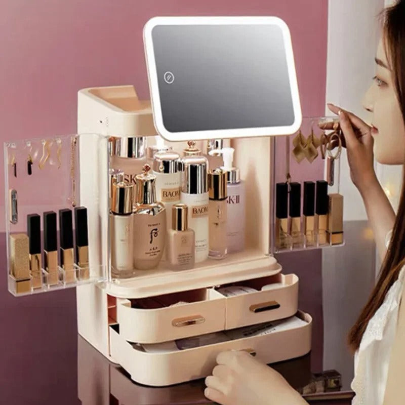 Large Capacity Makeup & Cosmetic Organizer (Without LED)