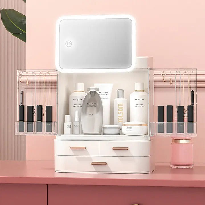 Large Capacity Makeup & Cosmetic Organizer (Without LED)